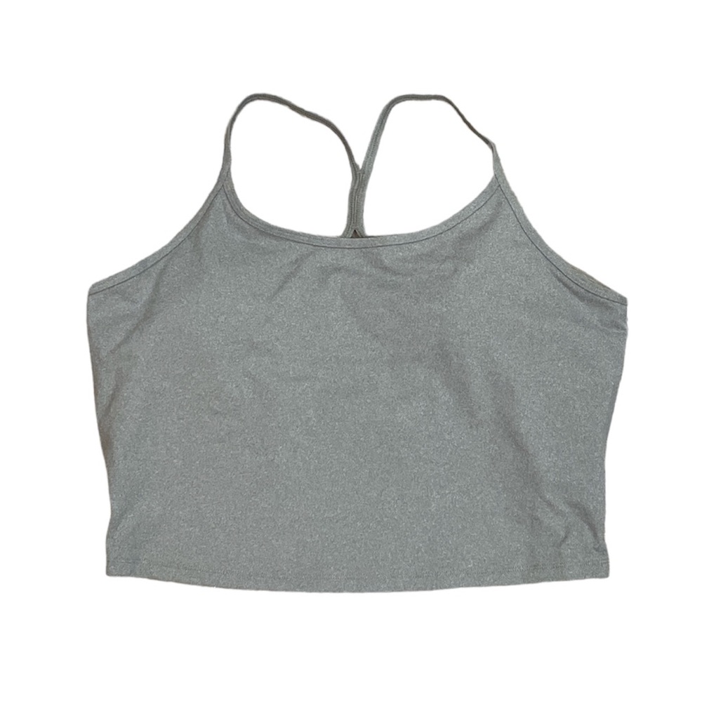 Core 10 Spectrum Cropped Strappy Tank Yoga Bra Size Large